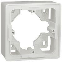 Коробка для наружнего монтажа Schneider Electric Unica New 1-м. белый картинка